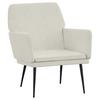 Cream Velvet Armchair 62 x 79 x 79 cm