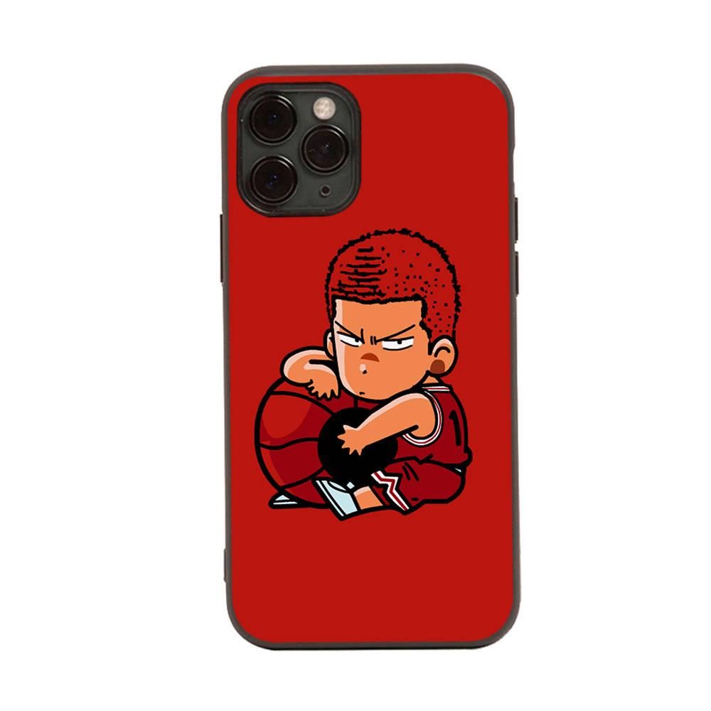 Case for OPPO Reno 8 6 5 Pro Find X3 A17 A3 A31 A38 A40 A53 A54 A55 A74 A76 A78 A77 A80 A94 A95 A96 Lite Black Sofe Cover WI62 Slam Dunk