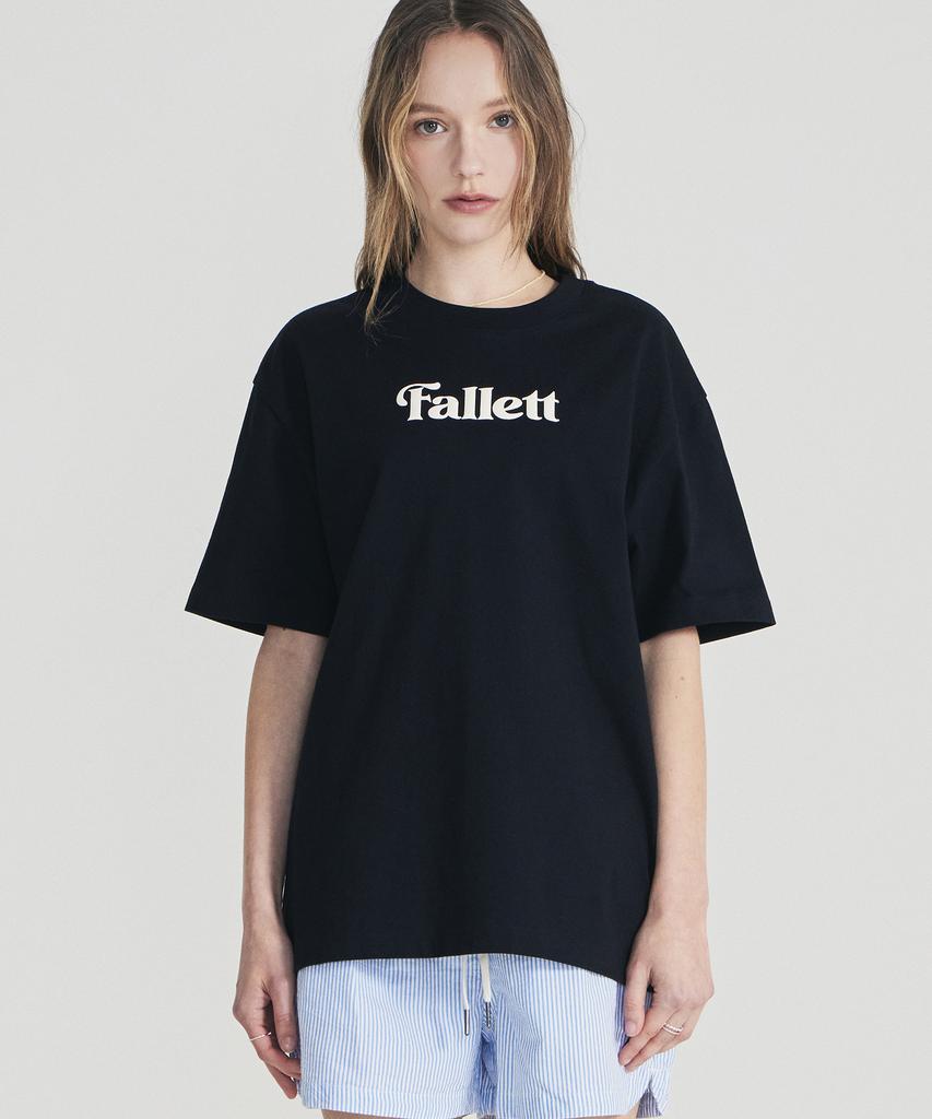 FALLETT Story Logo Short Sleeve T-Shirt Black