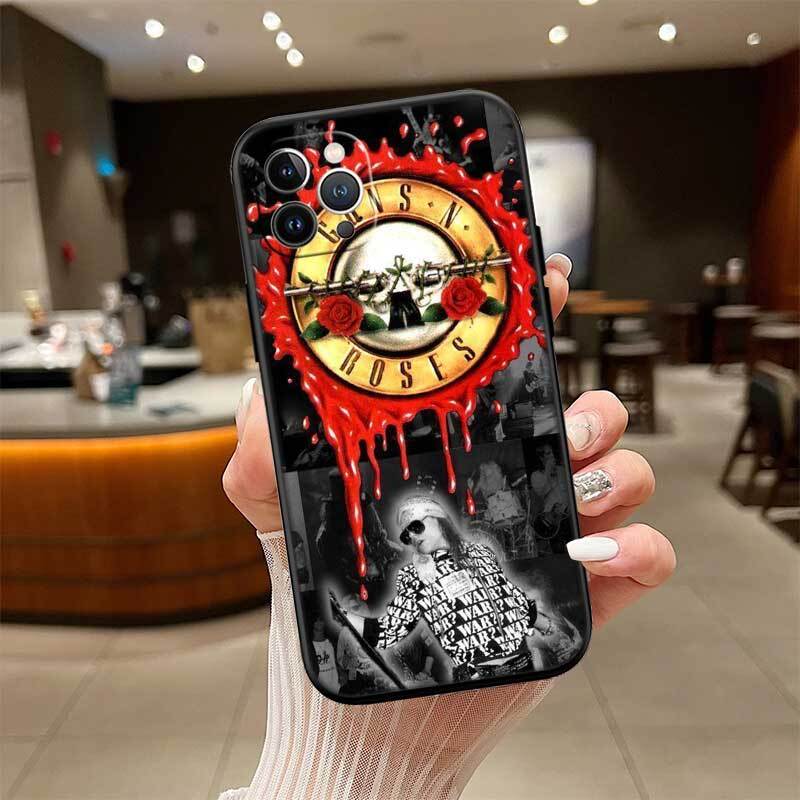 G-guns R-roses Phone Case for Motorola Edge 60 60s 70 G86 G56 G54 E14 G04S G45 G54 G64 X30 X40 X50 S30 S50 Pro Power Tylus