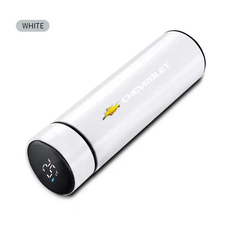 

Smart Insulation Cup Car Thermos Mug Water Bottle Auto Accessories for Chevrolet Spark Silverado Trailblazer Cruze Captiva