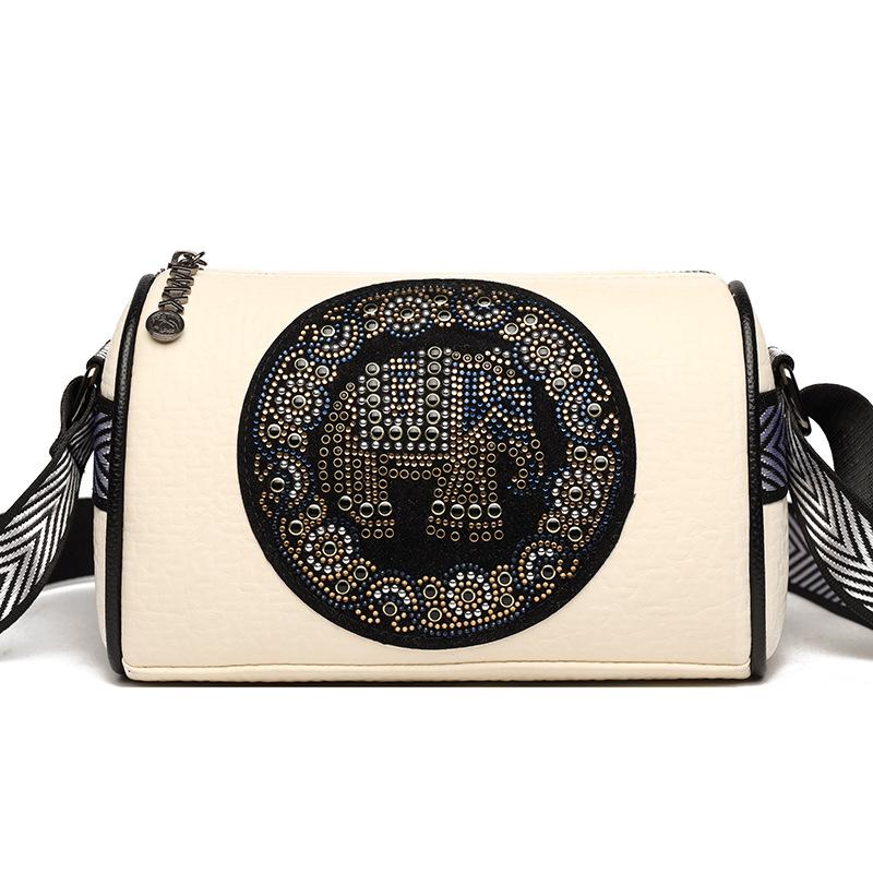 Single-shoulder Bag, Women's Small Round Bag, Pillow Bag, Fashionable and High-end Mom Bag