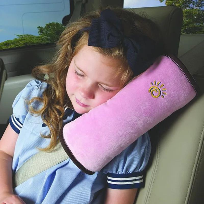 

Toddler Baby Car Pillow Auto Safety Seat Belt Shoulder Cushion Pad Harness Support Comfortable Travel Pillow for Kids