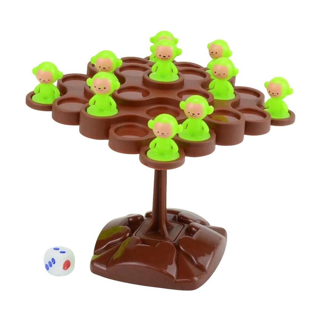 Boys Girls Monkey - Balance Tree Parent-Child Interactive Puzzle Concentration Kids Tabletop Games Toys