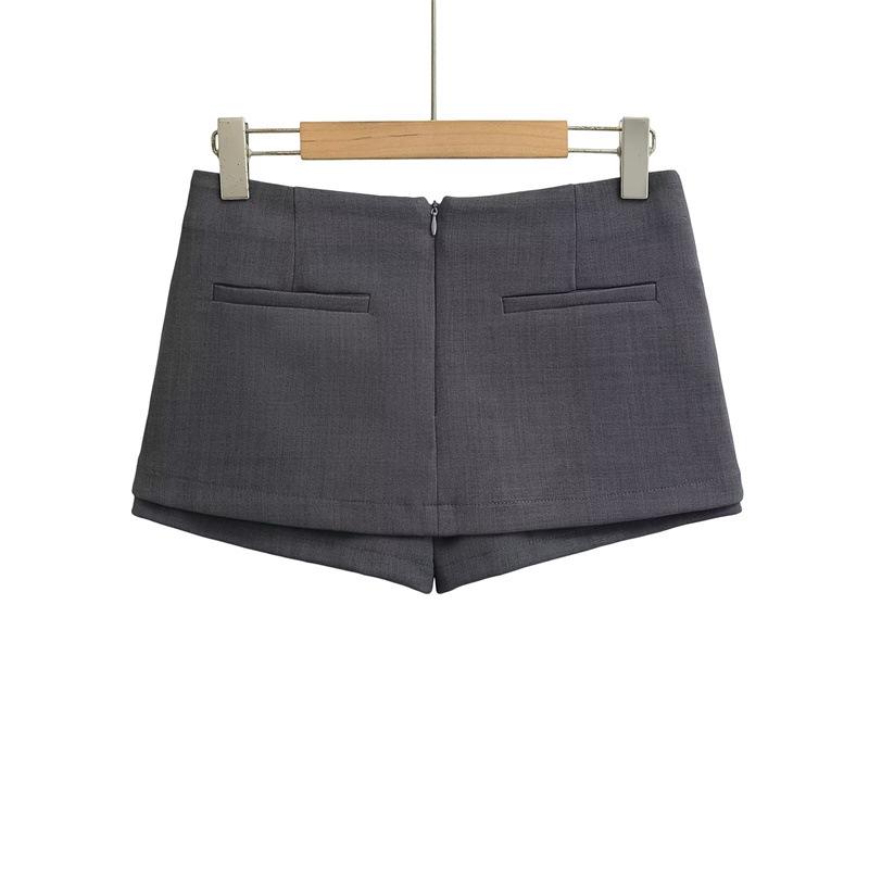 2025 Spring Women's Low-Waist Ultra-Short Hip-Hugging Skirt Shorts