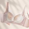 Gather Bra Women's Thin Plus Size Bra No Steel Ring Adjustable Breast Collection Bra