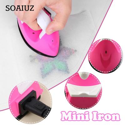 Portable Mini Electric Iron Craft Clothes Sewing Supplies For Travel 50W