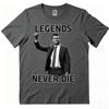 Legends Never Die Charlie Kirk T Shirt Unisex Unisex Unisex T Shirt ShortSleeve Unisex Streetwear Huunisex Rights Tops
