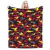 Camo Camouflage Blanket Fleece Summer Multifunction Ultra-Soft Throw Blankets for Home Office Bedspreads