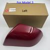 For Tesla Model 3 2017-2026 Highland Model Y 2020-2024 Rearview Mirror Cover Door Side Rear View Mirror Shell Replacement Caps