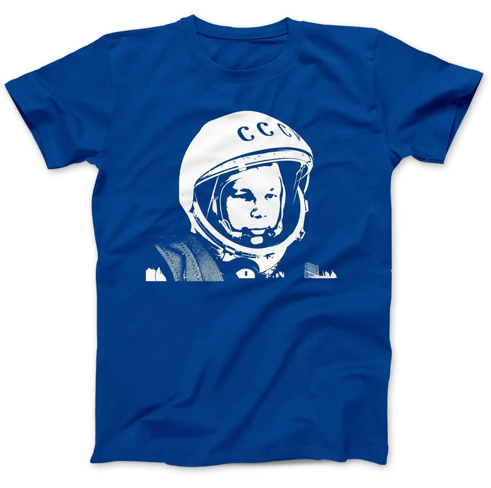 Yuri Gagarin Tribute Soviet Astronaut TShirt 100 Premium Cotton CCCP Vostok S