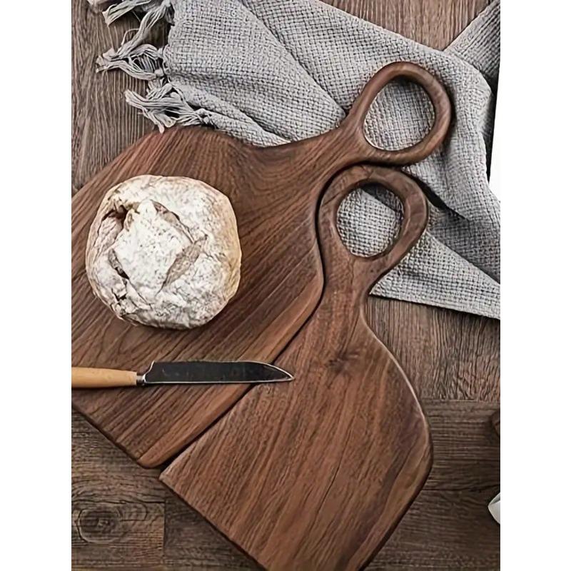 Planches à découper en noyer de haute qualité, planches à découper de cuisine faites à la main pour la préparation des aliments, accessoires en bois de haute qualité