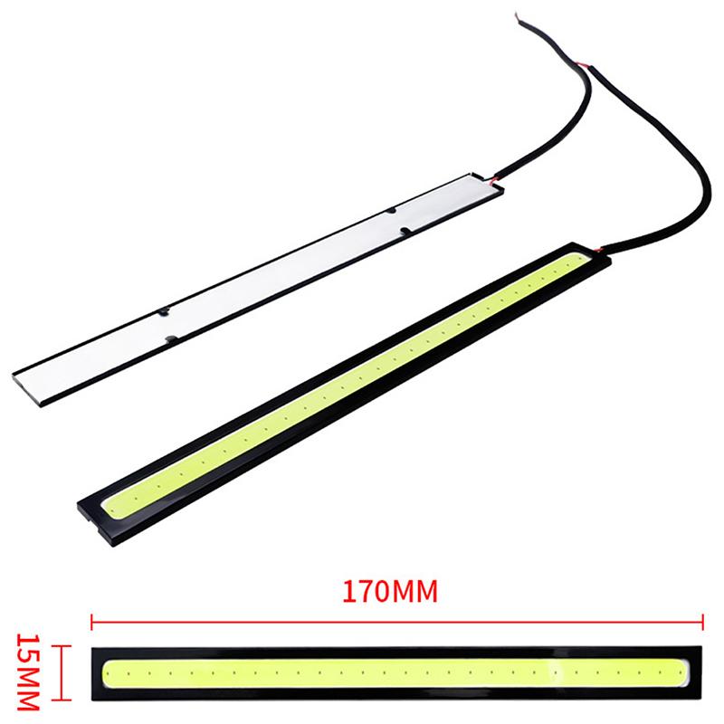 1X Universal 17Cm Car Led Light Bar Rod Daytime Running Light Car Waterproof Led