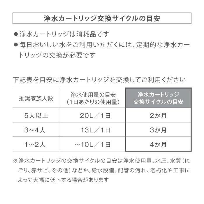 Takagi Water Filter Faucet-Direct Type PFOS/PFOA Removal, Made in Japan, 6-Substance Reduction H780E White