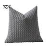 Three Dimensional Texture Pillowcase Corduroy Pillow Cover, Bubble Throw Solid Color Pillowcase, Decorative Sofa Cushion Cover Modern for Couch