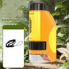 Handheld Kids Microscope LED Light Source Zoom 50x-300x Educational Microscope Battery Powered High Definition