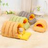 Winter Warm Cat Sleeping Bag Cozy Plush Burrow Cave Bed for Kitty Pet Supplies