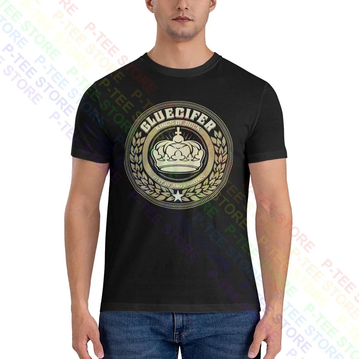 

Gluecifer Kings Of Rock Garage Rock Revivalt Shirt T-shirt Soft Funny Natural Comfortable Tee S разноцветный