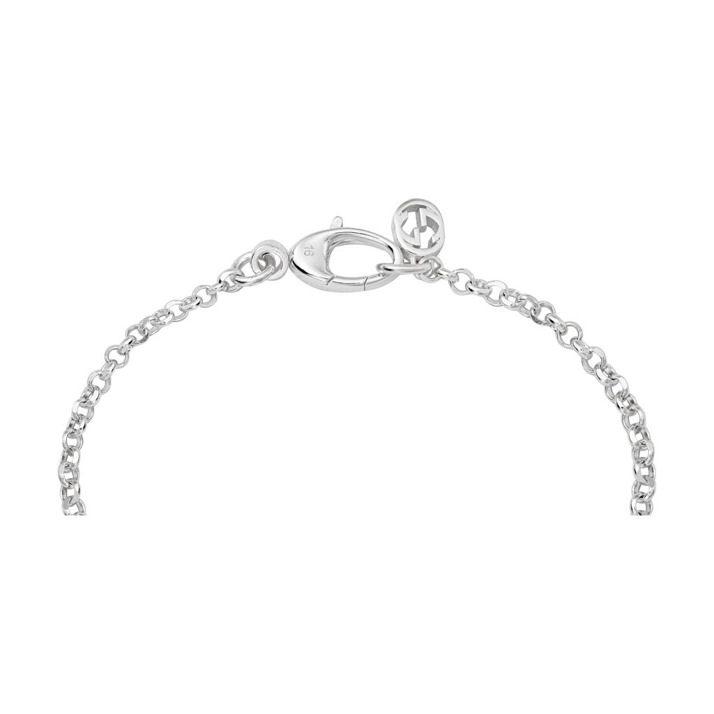 Gucci GG Marmont Double G Pendant Bracelet Women bracelet Silver 770756-J8400-8106