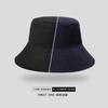 Mens Wide Brim UV Protection Bucket Hat Cotton Breathable Sun Outdoor Travel