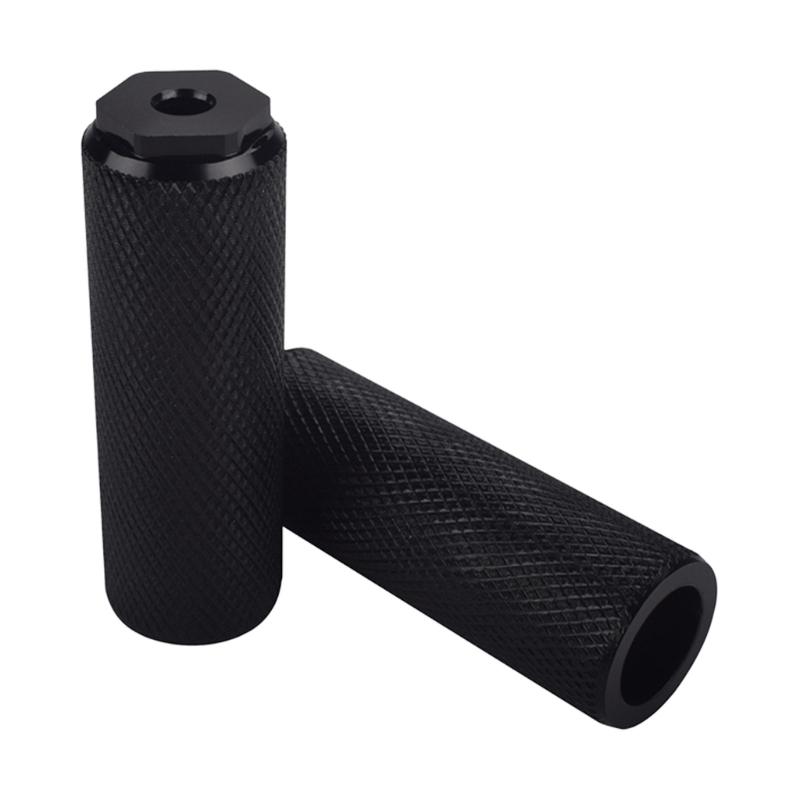 1Pair Extended Bicycles Rear Foot Peg Bike Rear Pedals Lengthened Rear Wheel Foot Bar For Stable And Comfortable Cycling