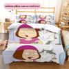 Meg Griffin Pattern Bedding Home Decoration Birthday Gift ( 1 Duvet Cover + 2 Pillowcase, Without Core),fan Merchandise.