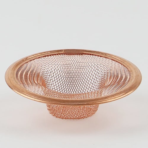 Pearl Metal 7cm Drain Net, Pure Copper, Made In Japan, Antibacterial, At Aqua HB-4181