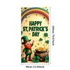 St Patricks Day Backdrop Banner With Beer Mug And Clover Party Event Decoration Photo Booth photography Background Props