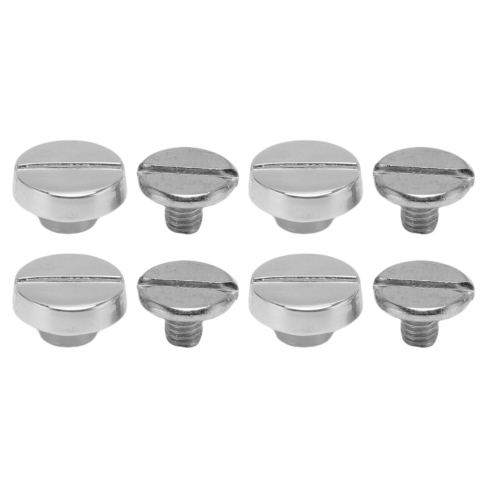 

50 комплектов винтов-заклепок для крепления, плоские, с прорезью, металлические крепежи для ремня, ремешка, ошейника, переплета книг, кожи