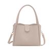 Pu Water Bucket Bag For Women With Large Capacity And Zipper Closure For Daily Use