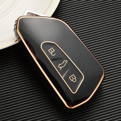 TPU Car Remote Key Case Cover Shell Fob For VW Volkswagen Golf 8  Skoda Octavia A8  SEAT Leon MK4