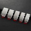 316L Stainless Steel Solid Buckle 14/16/18/20/22mm Replacement Clasp Silver Double Lock Button Adjustable Luxury Clasp Accessory