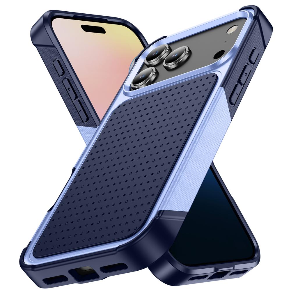 Luxury TPU PC Armor Rugged Phone Case for iPhone 17 Pro Max 16 Plus 15 14 13 12 11 Anti-drop Protect Shockproof Slim Fit Cover