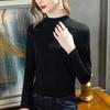 Modal bottoming shirt women's semi-turtleneck spring and summer new women's clothing long-sleeved inner slim-fit solid-color top