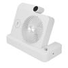 Desk Fan with Wireless Charging Station 100     Folding Quiet Small Portable Fan for Mobile Phones