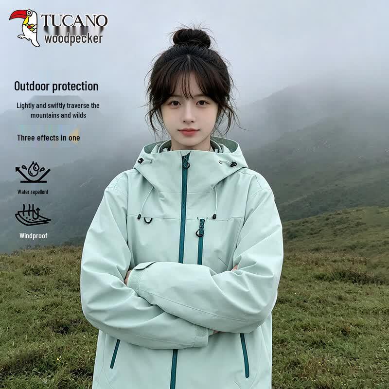 TUCANO Women's 3-in-1 Outdoor Hooded Jacket