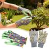 Waterproof Gardening Gloves Floral Anti-Puncture Protective Gloves Anti-Slip Garden Work Gloves Gift for Mother Wife Home Gardeners