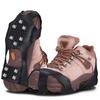 10 Studs Reliability Antiskid Footwear Ice Grippers Spikes Climbing Crampons Suitable for Winter Sports Lover