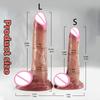Wearable Realistic Strapon Dildo Skin Testicles Sliding Anal Vagina Sexy Adult Masturbation Big Penis Dildos Sex Toys For Women