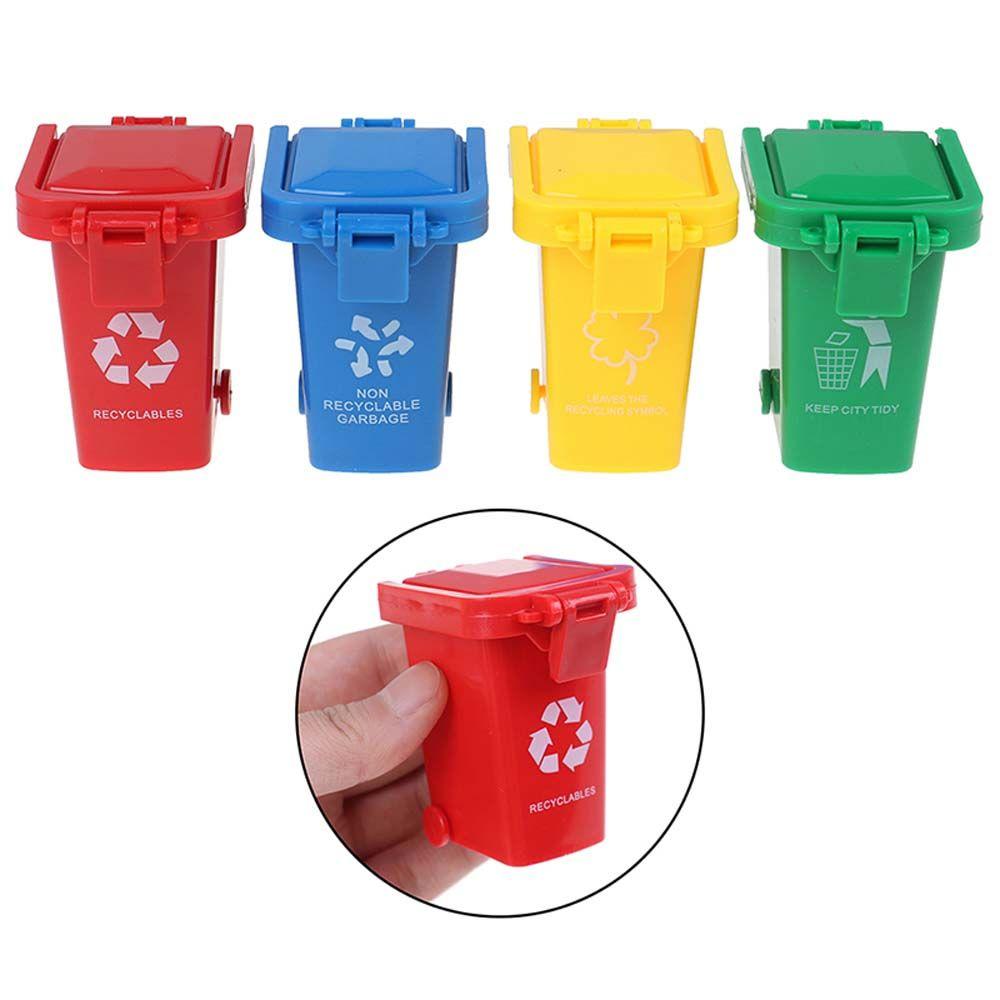 Truck Can Simulation Trash Can Dollhouse Trash Can Dollhouse Miniature Simulation Furniture Toy
