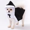 Cat Nun Costume Pet Clothes for Small Medium Dogs Cats, Funny Cosplay Photo Prop, Cute Novelty Outfit