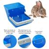 Rabbit Feeding Trough Plastic Material Food Holder For Guinea Pigs Chinchillas Small Pets Hay Dispenser For Rabbits Hamster