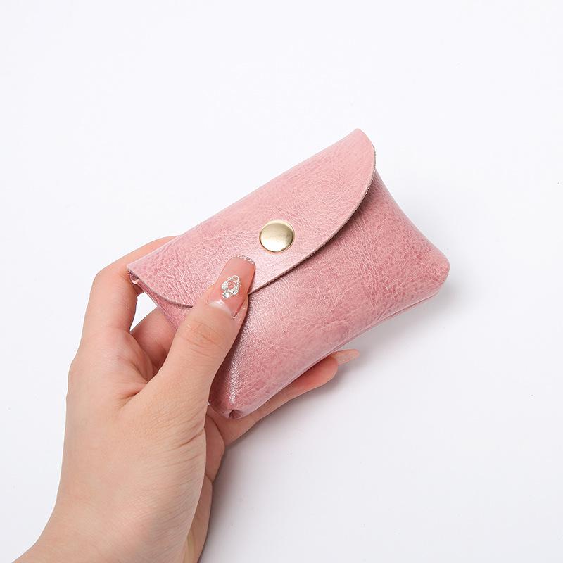 2022 New Korean Style Women’s Mini Coin Purse: Cute, Simple Holder for Coins, Earphones, Cables, and Cards