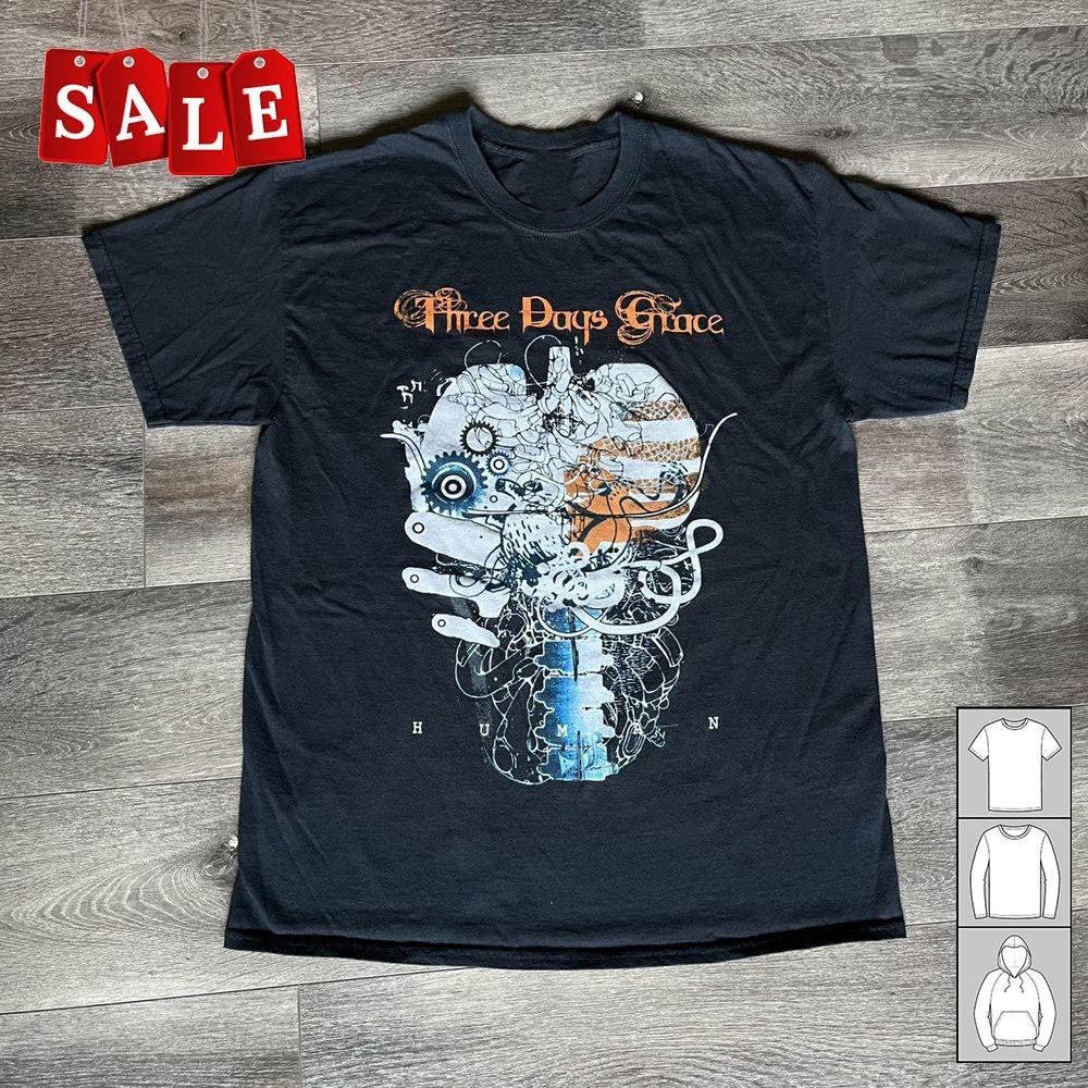 New Three Days Grace Graphic Tee 2015 Cotton Unisex S-5XL Shirt PI245