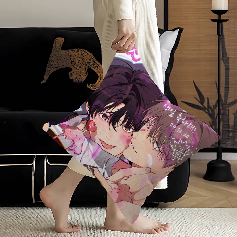 

Anime Lost In The Cloud Cushion Cover Inches Farmhouse Decor Home Throw Pillow Covers for Couch Decorations 12x12Inch