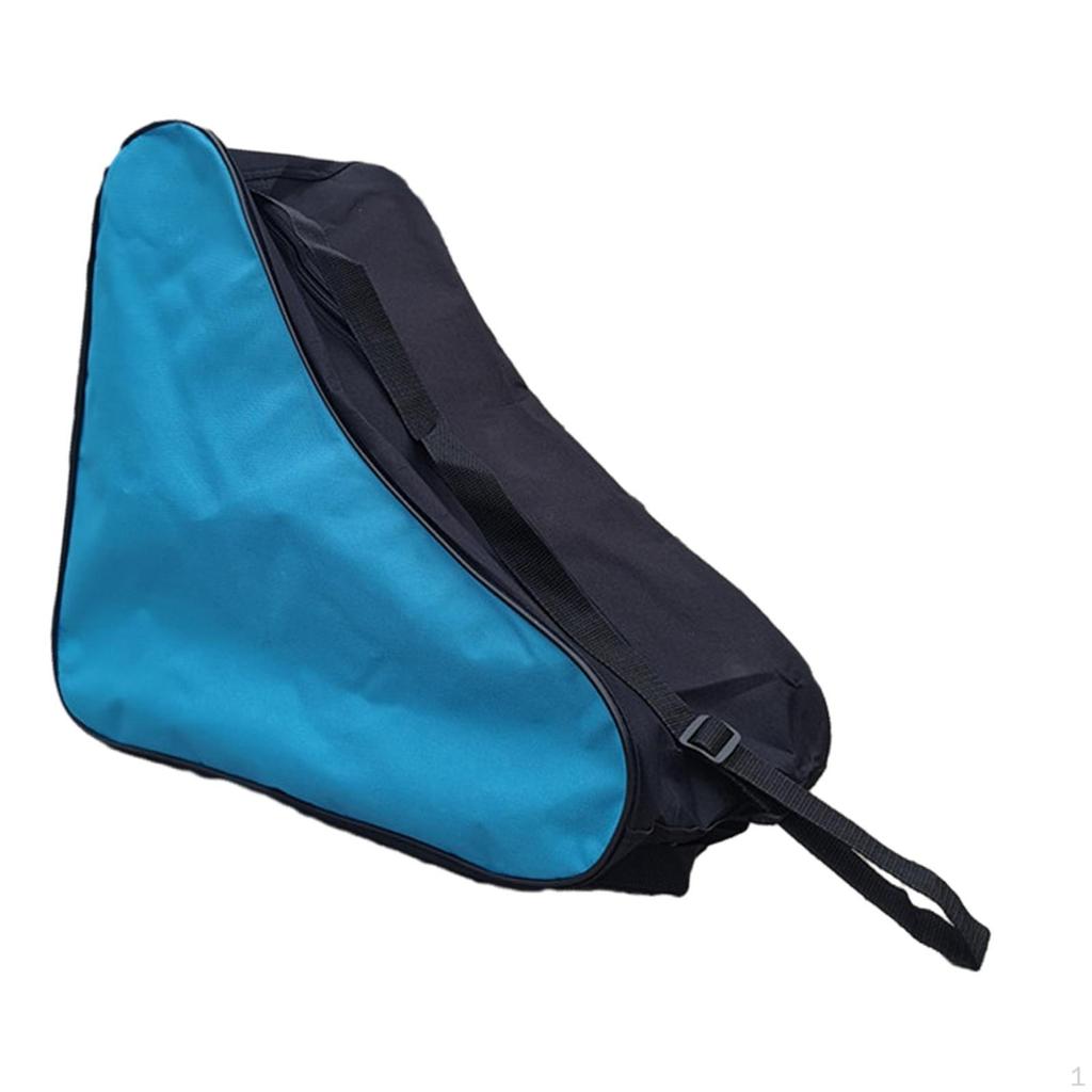 Rollschuhtasche für Kinder, Tragetasche mit verstellbarem Schultergurt, Eislaufschuhe