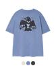 WACKY WILLY Dyed Graphic Short Sleeve T-Shirt (3 Colors)