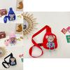 Adorable Bear Toddler Crossbody Bag Cute Kids Chest Bag Small Coin Pouch