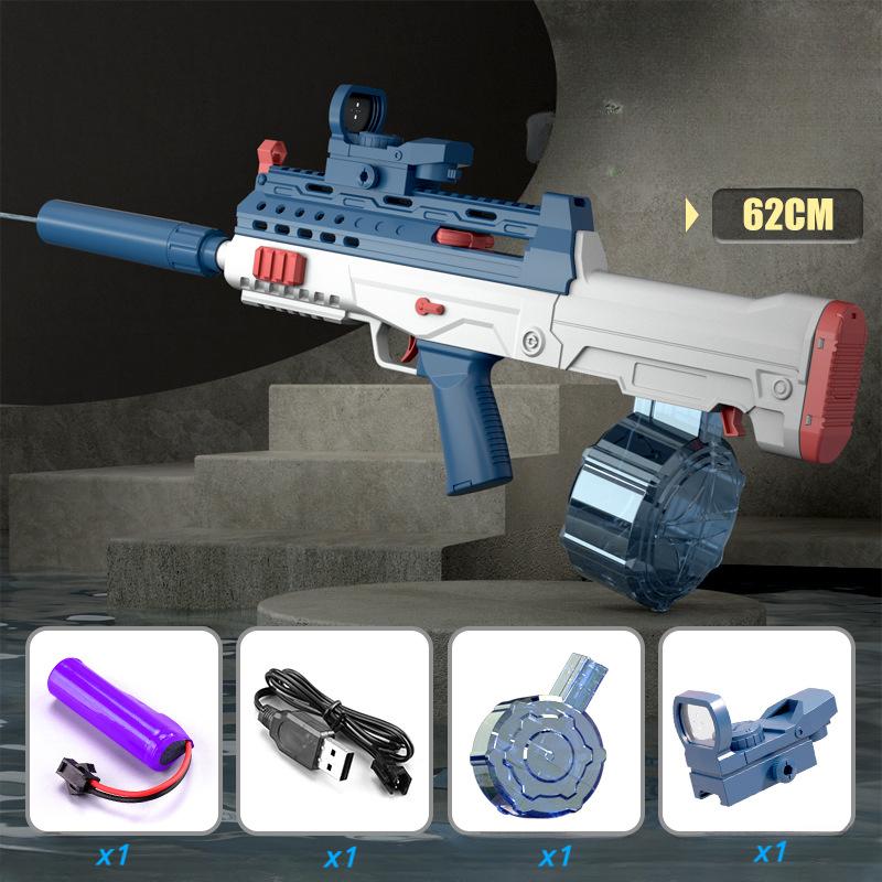 Summer Children Toys Vector Electric Water Gun Shooting Large-Capacity Water Spray Outdoor Toy Boys Birthday Gifts For Kids