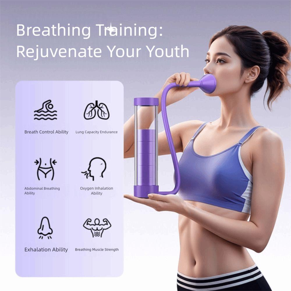 Stronger Lungs Abdominal Muscle Trainer Muscle Trainer Deep Breathing Trainer  Fitness